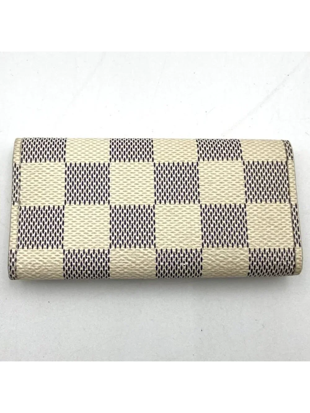 Louis Vuitton Multicles 4 Key Case Damier Azur Key Holder